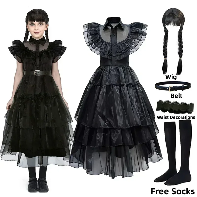 Vestido de Princesa Bruxa Negr - Women'S Accessories Clothing avaliação e preço