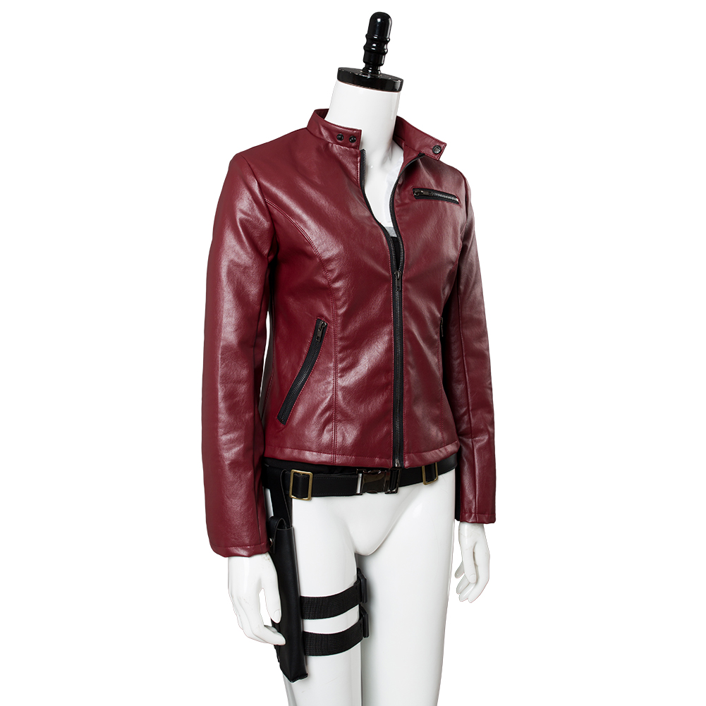 Claire Redfield Cosplay: Jaque - Women'S Red Accessories avaliação e preço